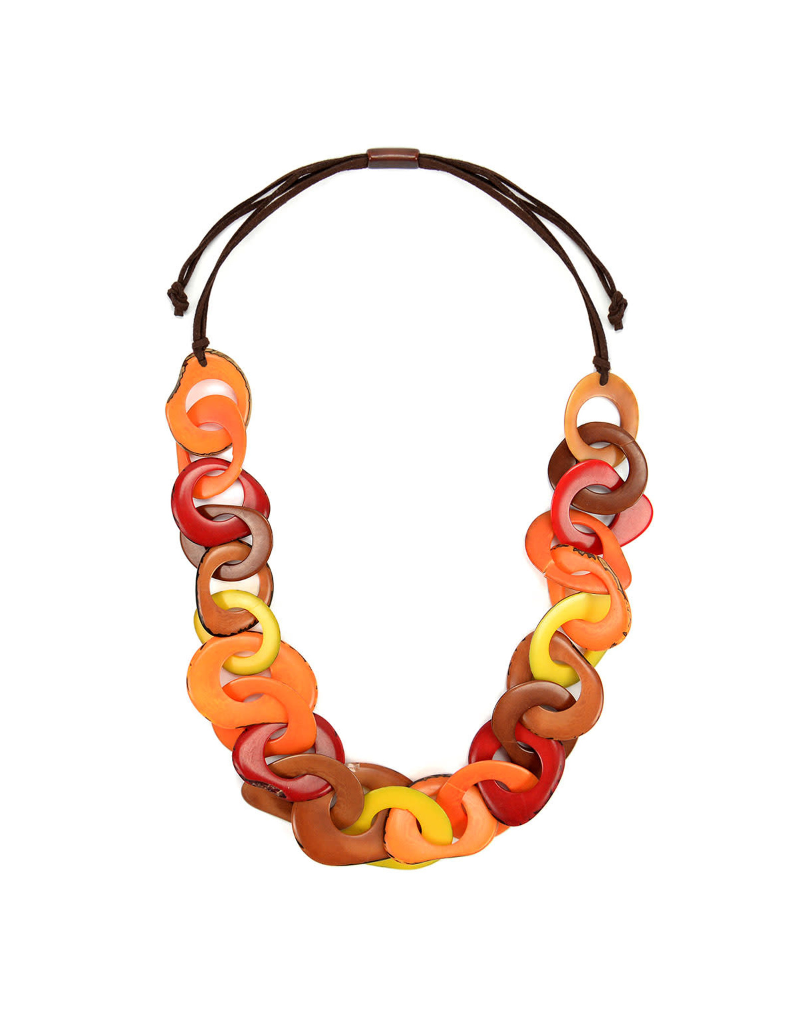 Trade roots Cadena Necklace- Lava