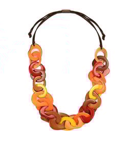 Trade roots Cadena Necklace- Lava