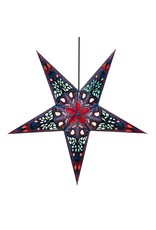 Trade roots Om Paper Star Lantern - India