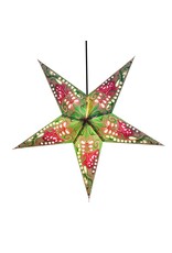 Trade roots Om Paper Star Lantern - India