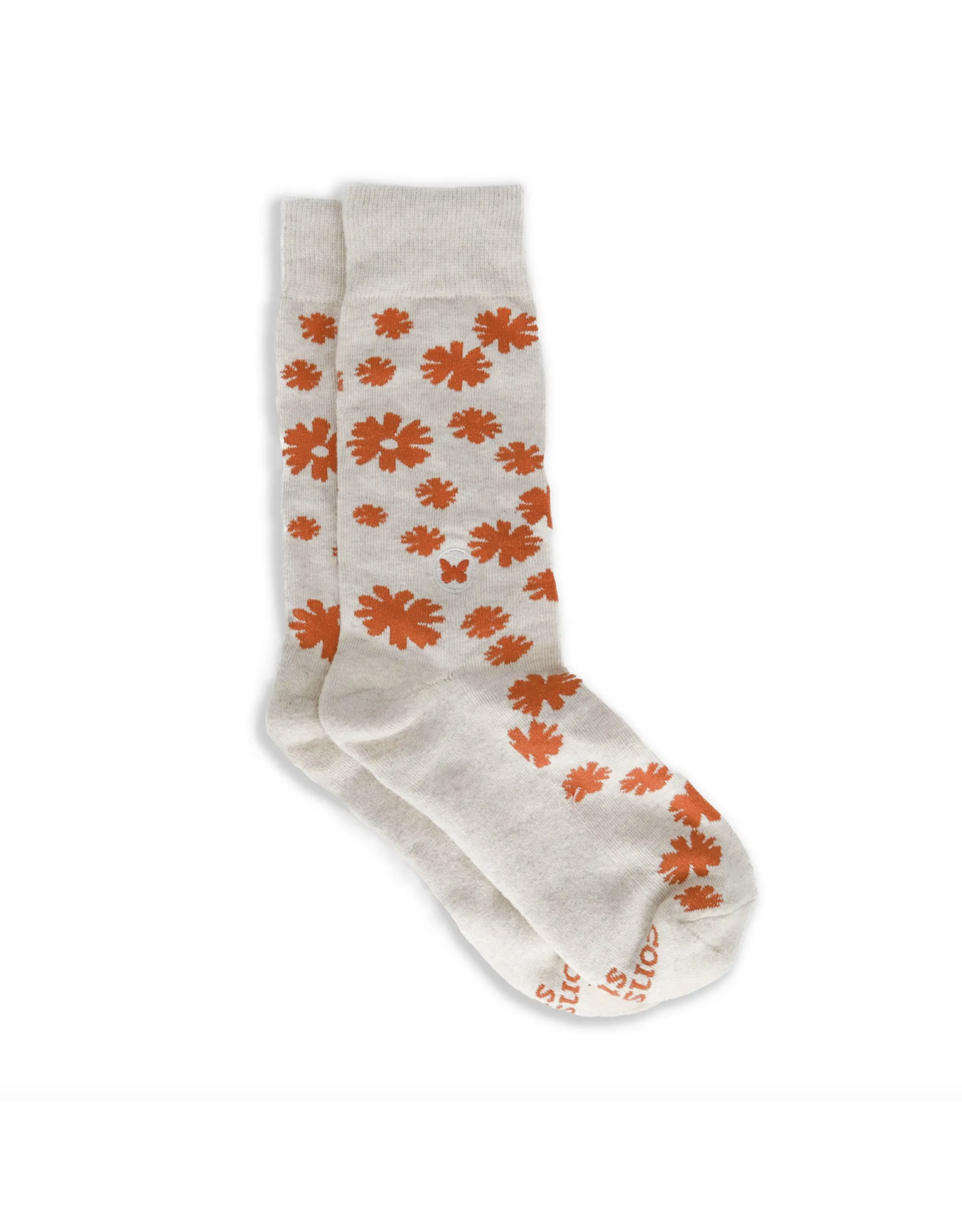 Socks That Stop Violence Against Women, Floral