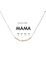 Morse Code Gold Filled Necklace, Thailand