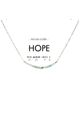 Morse Code Gold Filled Necklace, Thailand