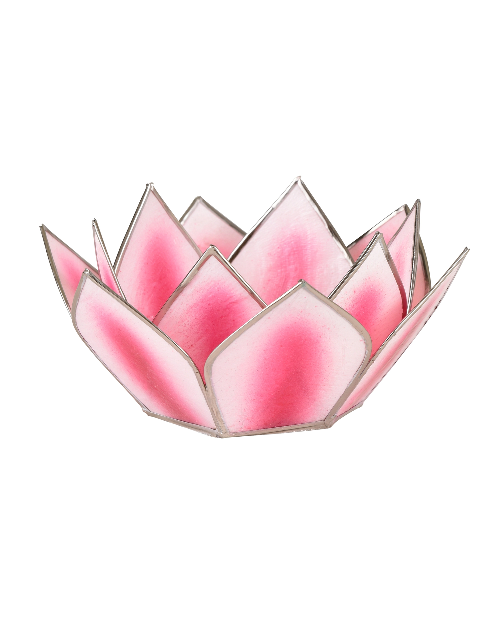 Trade roots Mini Capiz Dahlia Tea Light Holder, Philippines