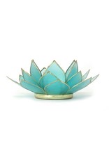 Trade roots Mini Capiz Dahlia Tea Light Holder, Philippines