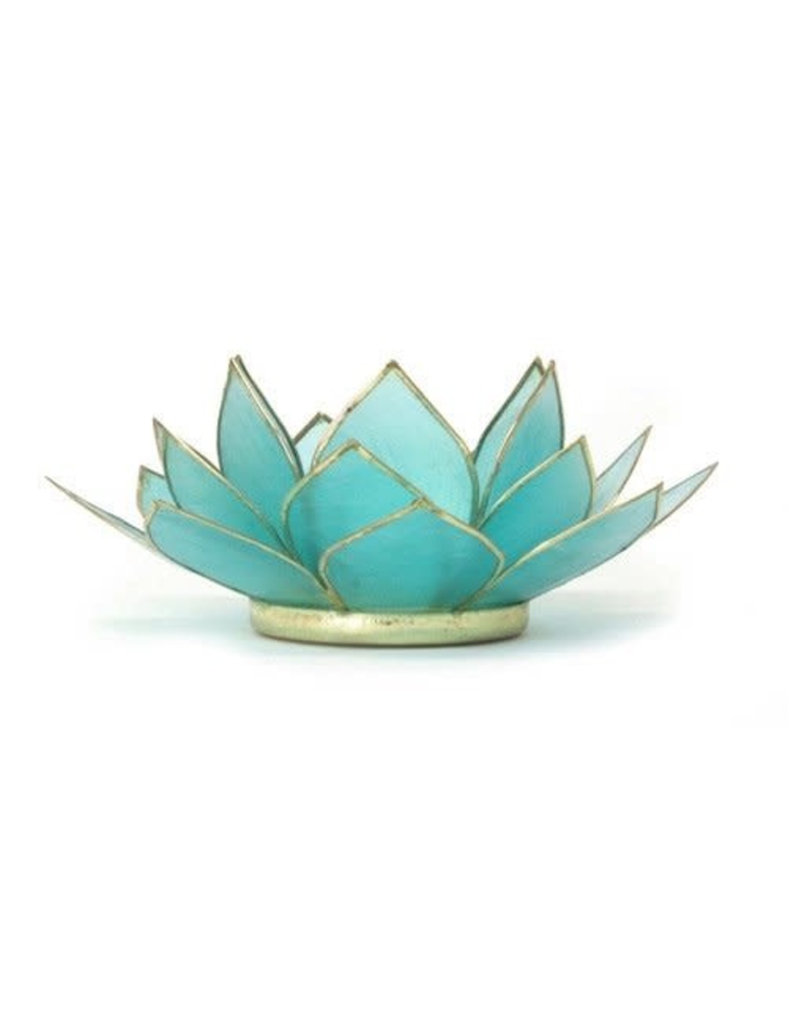 Trade roots Mini Capiz Dahlia Tea Light Holder, Philippines