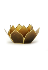 Trade roots Mini Capiz Dahlia Tea Light Holder, Philippines