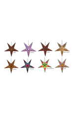Trade roots Om Paper Star Lantern - India