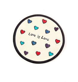 Trade roots Love is Love Round Plate, Kenya