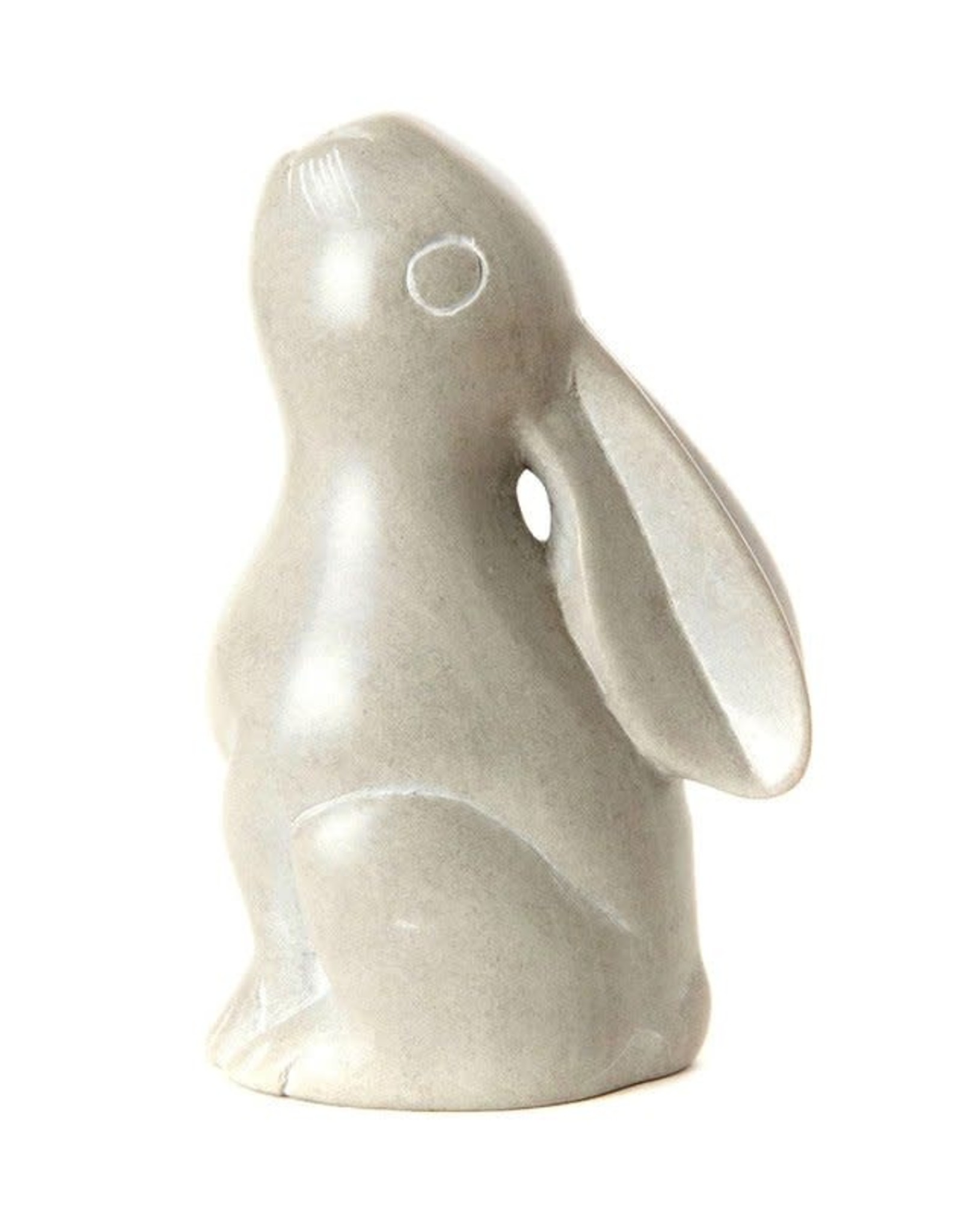 Trade roots Gray Soapstone Bunny, Kenya