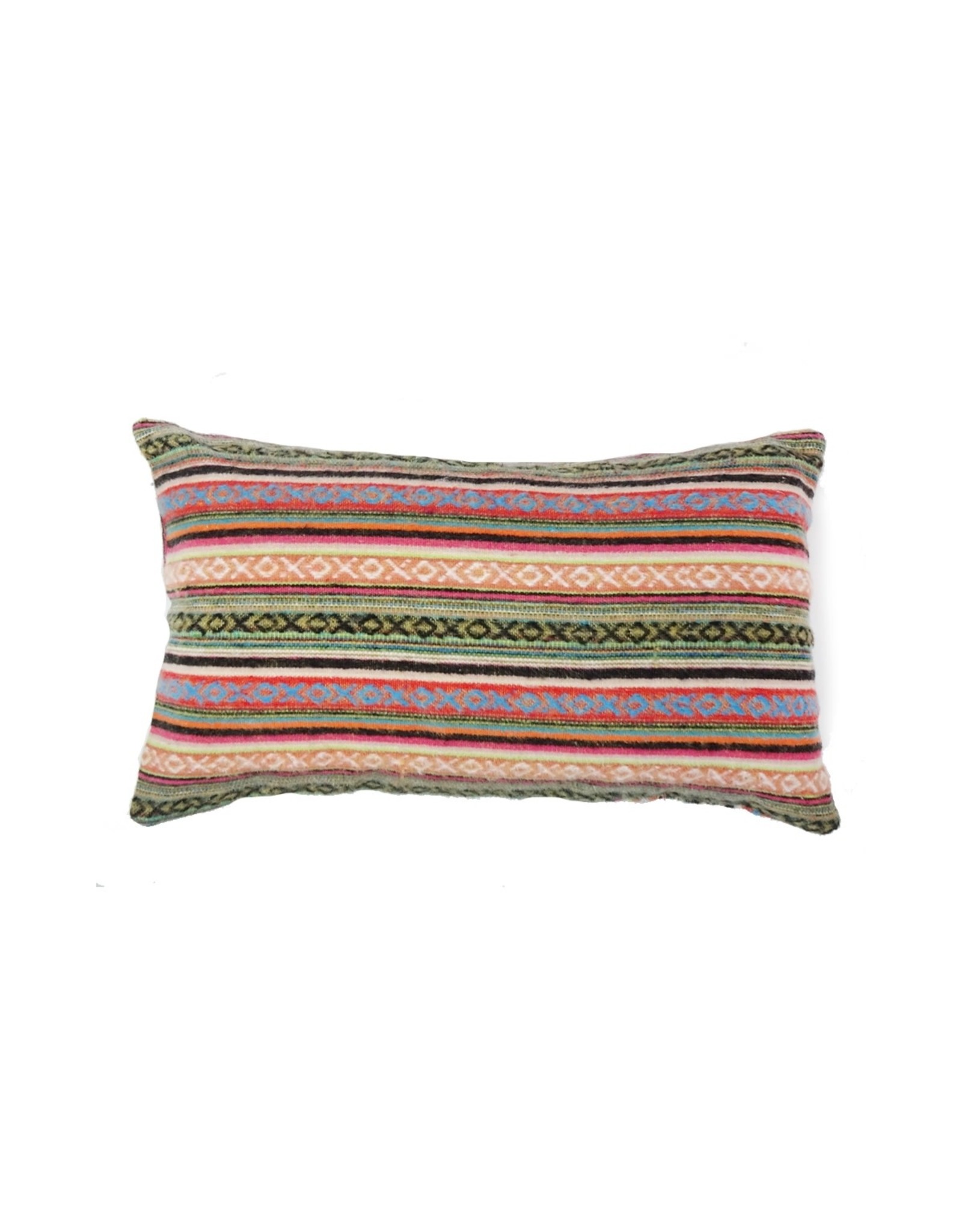 Trade roots Brushed Cotton Gheri Lumbar w/ Insert, Nepal