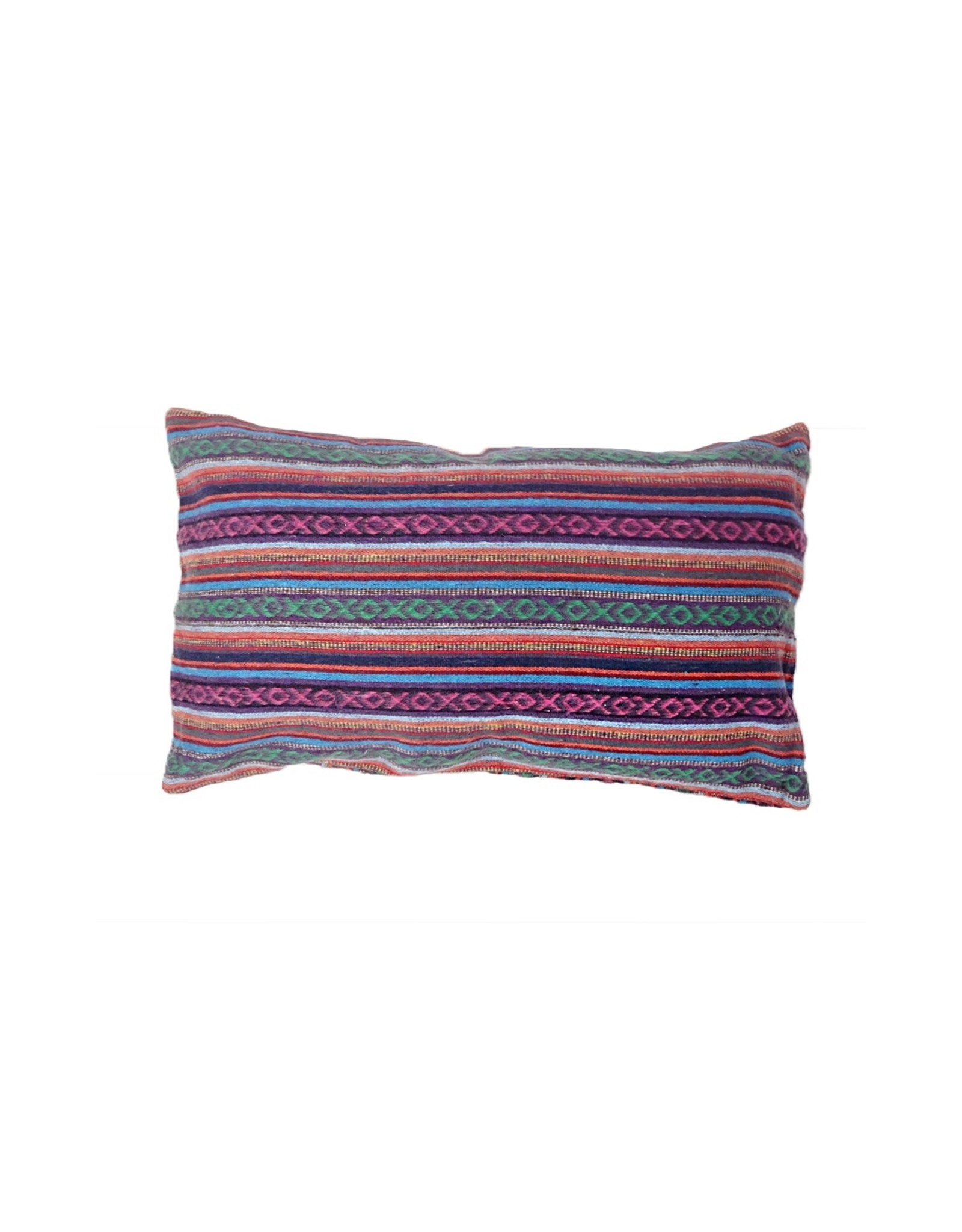 Trade roots Brushed Cotton Gheri Lumbar w/ Insert, Nepal