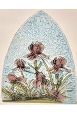 Trade roots Hand Blown Glass Nightlight Iris, Ecuador