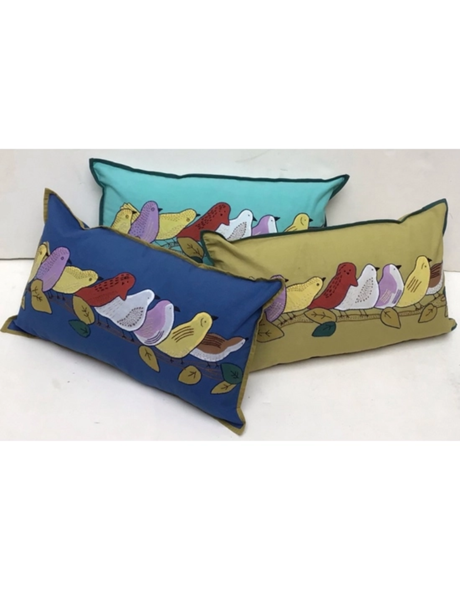 Trade roots Birds on a Limb Pillow, 12 x 20