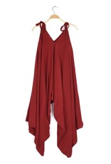 Trade roots Cotton Romper, O/S, Red, Thailand