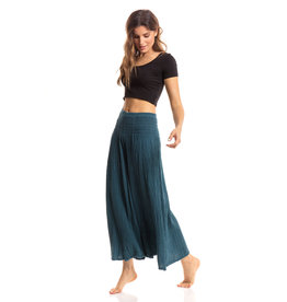 Thai Cotton Crinkle Pants Cameo Blue