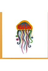 Trade roots Jellyfish Greeting Card