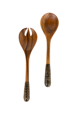 Trade roots Gather Round Wood Salad Servers.
