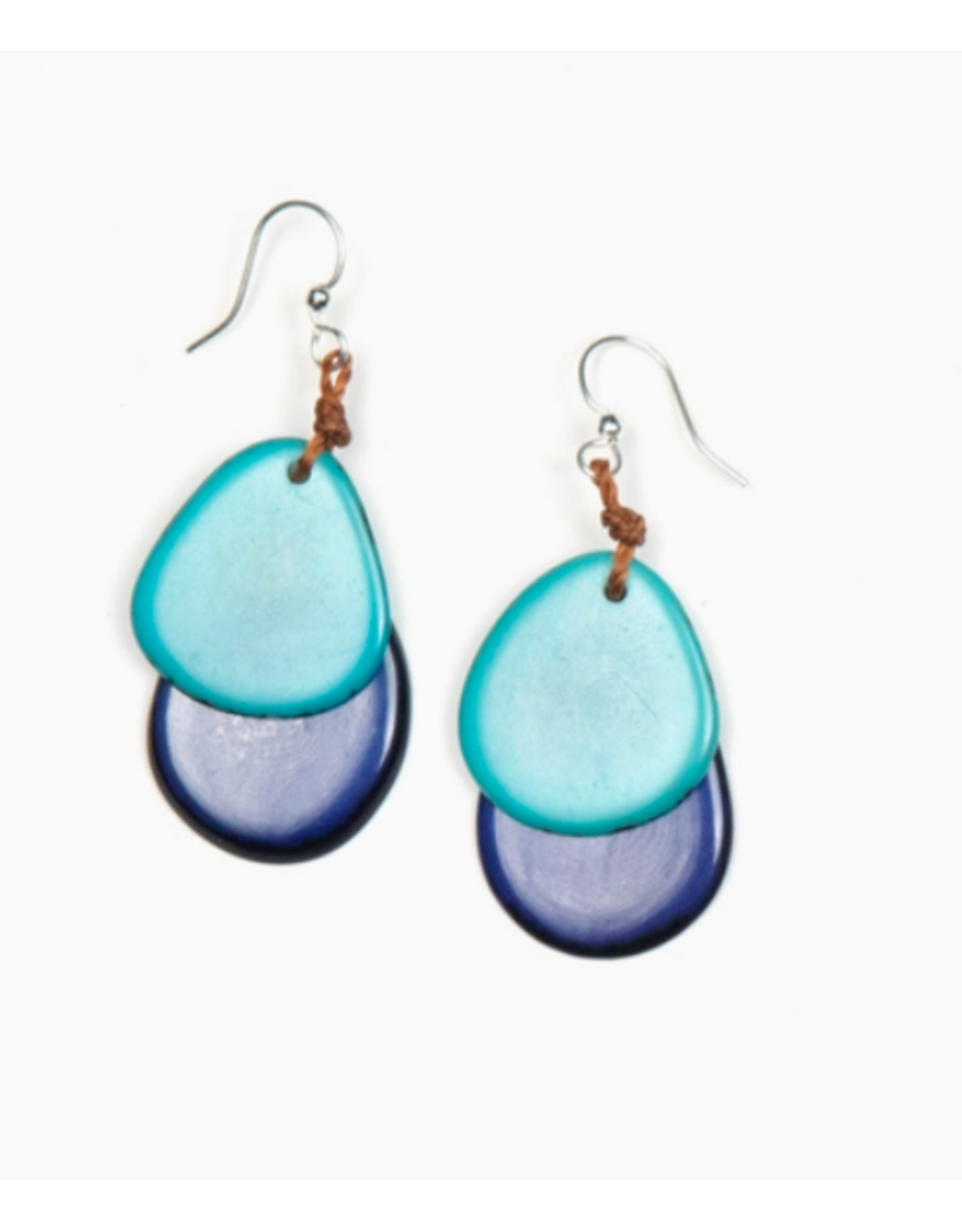 Trade roots Fiesta Earrings Blue Tones