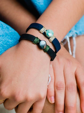 Life Jade Leather Bracelet - Trade Roots