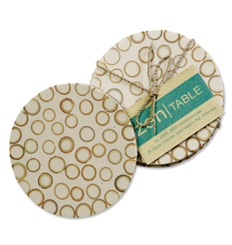 Trade roots Bamboo Inlay Coasters (set of 4)