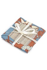 Trade roots Fabric Rimmed Hyacinth Coaster