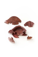 Trade roots Wood Puzzle Box, Sea Turtle