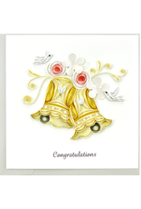 Trade roots Wedding Bells Quilling Card