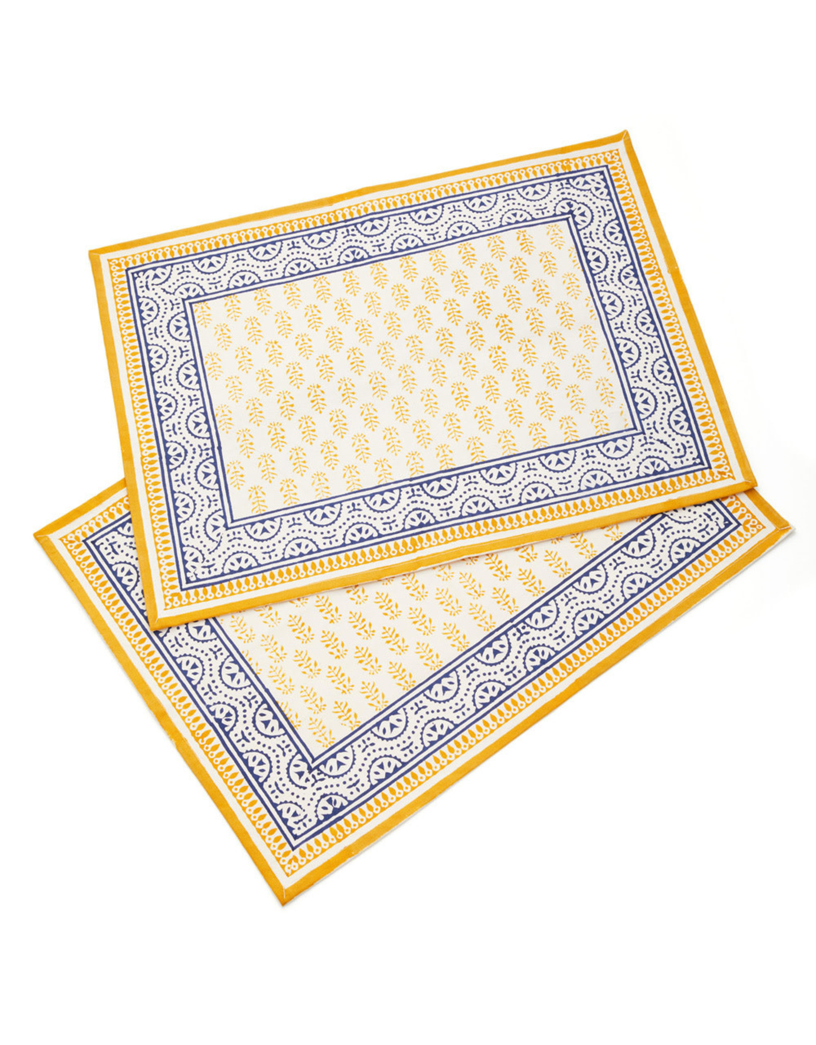 Trade roots Sunny Sanganer Placemats - Set of 2, India