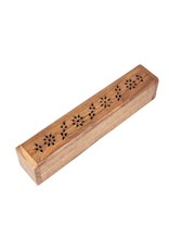 Trade roots Acacia Wood Incense Box, India