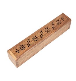 Acacia Wood Incense Box, India