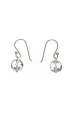 Trade roots Clara Crystal Earrings, Sterling Silver