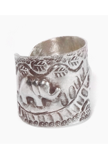 Trade roots Tribal Elephant Ring, Karen Hill, Thailand