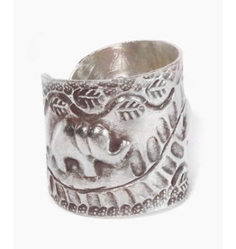 Trade roots Tribal Elephant Ring, Karen Hill, Thailand