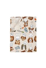 Trade roots Dog Chefs Tea Towel, India
