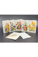 Trade roots Mulberry Paper Notecards/Envelopes, Set of 4