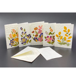 Trade roots Mulberry Paper Notecards/Envelopes, Set of 4