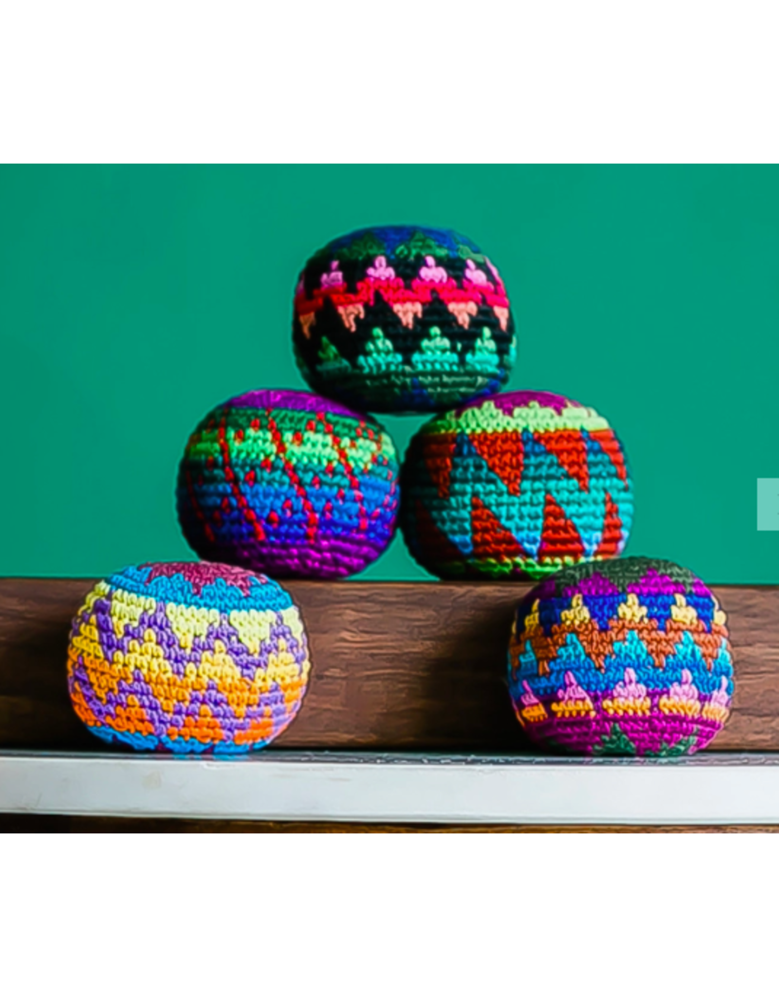 Trade roots Woven Hacky Sack, Guatemala COLORS VARY