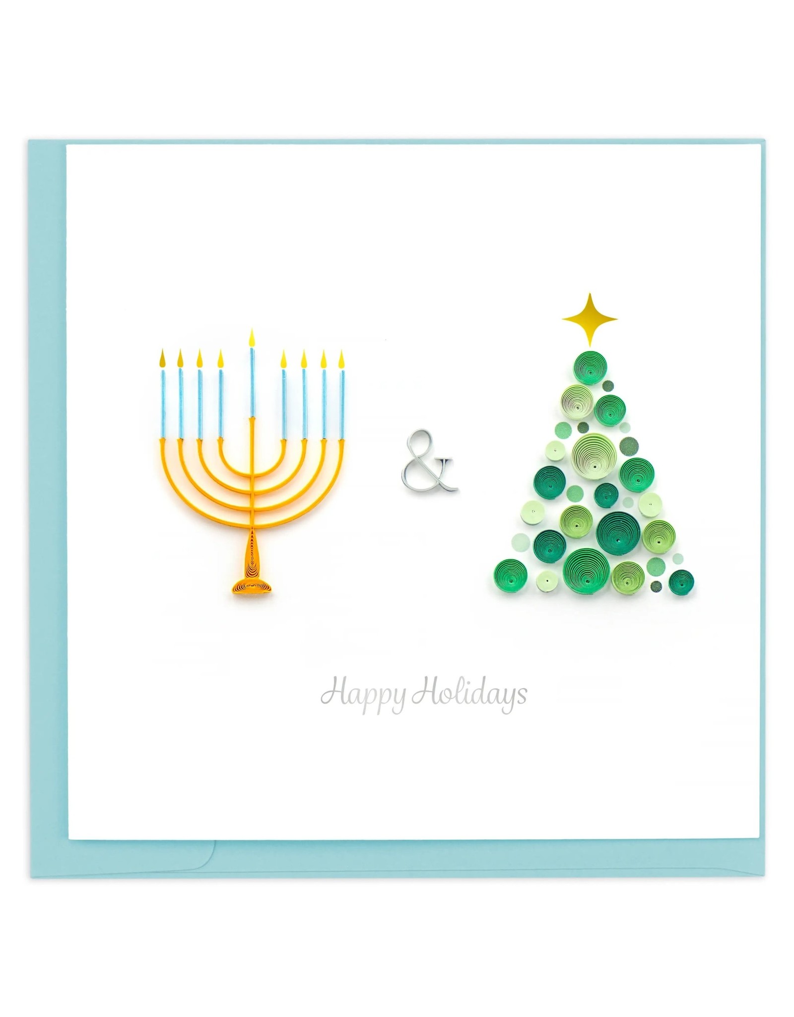 Trade roots Hanukkah & Christmas Quilling Card, Vietnam