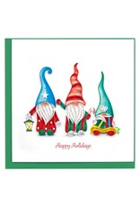 Trade roots Holiday Gnomes Quilling Card, Vietnam