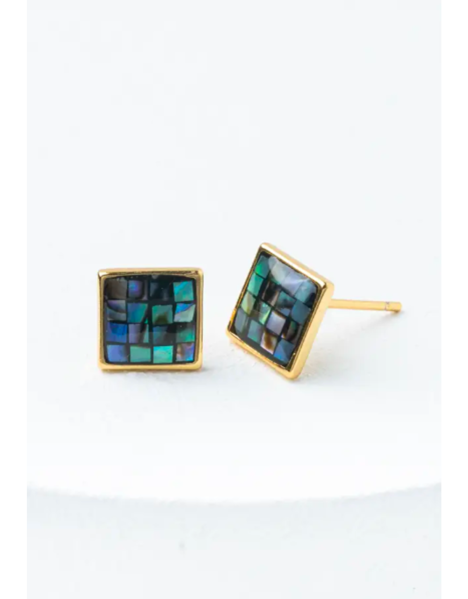 Delighted-in Earrings in Abalone
