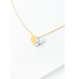 Alexis Gold Heart Necklace, Asia