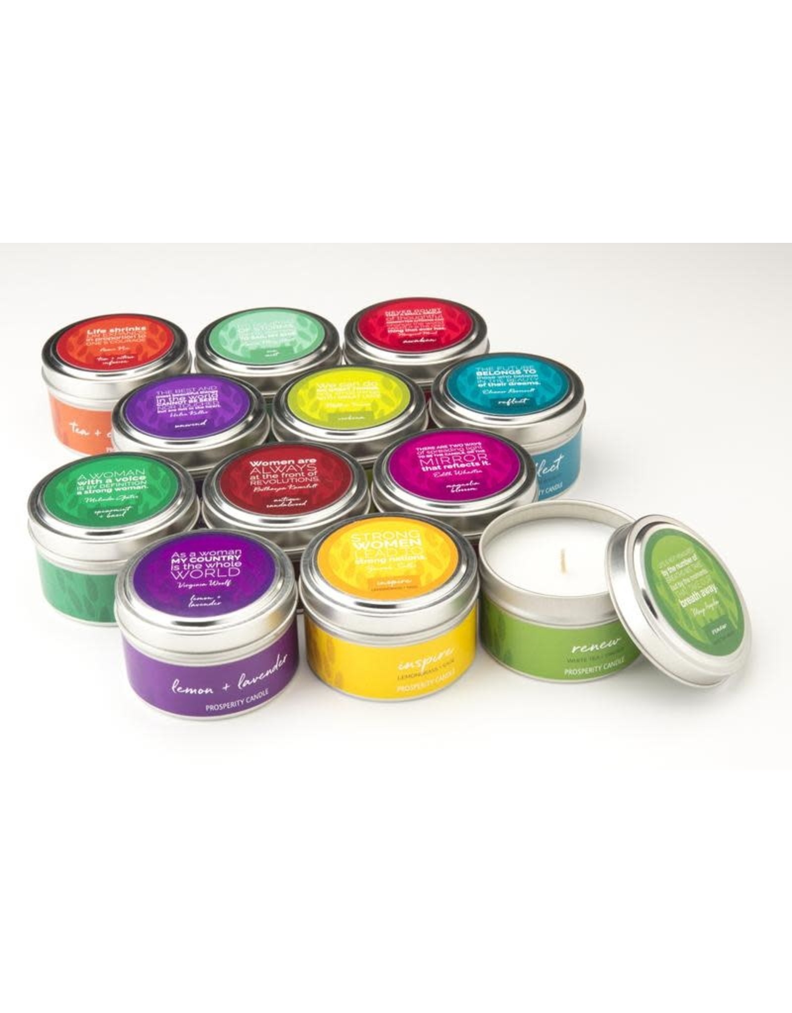 Trade roots General Travel Tin Canlde, 4 oz