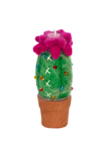 Trade roots Ornament: Beaded Torch Cactus