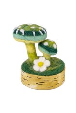 Trade roots Woodland Mushroom Green Parrot