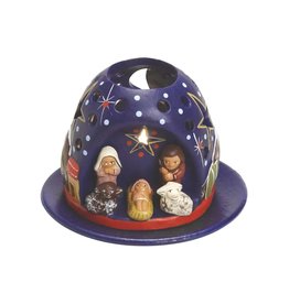Trade roots Mountain Tea Light Nativity, Peru Trade roots Mountain Tea Light Nativity, Peru