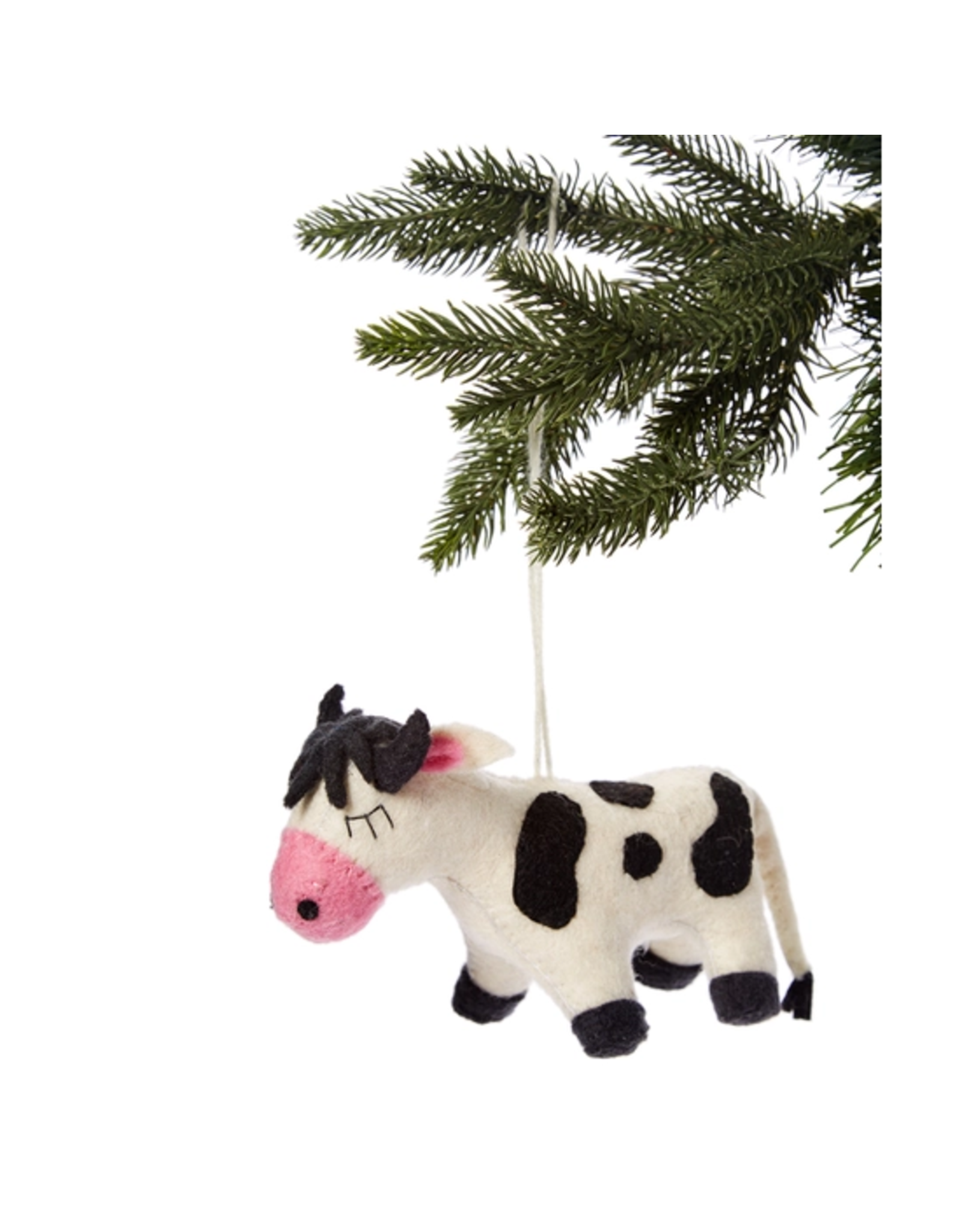 Trade roots Cow Ornament , kyrgyzstan