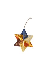 6 Point Star Paper Ornament, Bangladesh