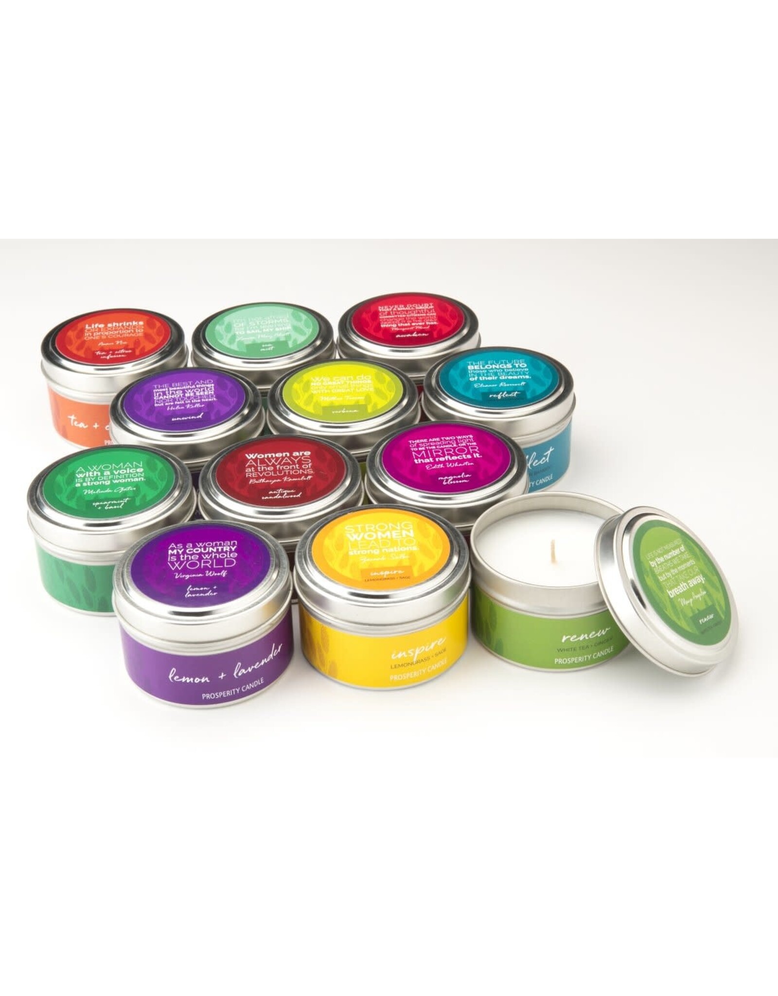 Trade roots General Travel Tin Candle, 6 oz