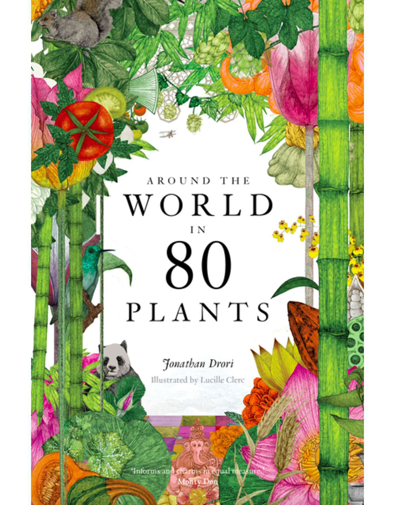 Trade roots Around the World in 80 Plants, Hard Cover